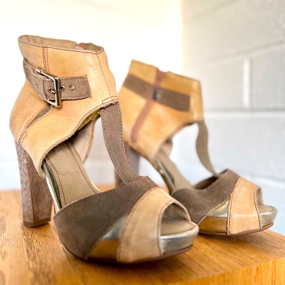 DAKOTA Ankle Open Toe Boots.